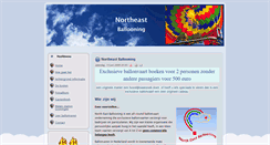 Desktop Screenshot of northeastballooning.nl